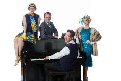 Melissa WolfKlain (Kathy), Keith Pinto (Don), Ryan Drummond (Cosmo) and Mary Kalita ( Photo