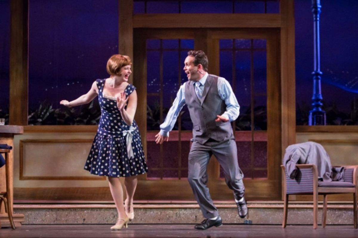 Melissa WolfKlain (Kathy) and Keith Pinto (Don) at 