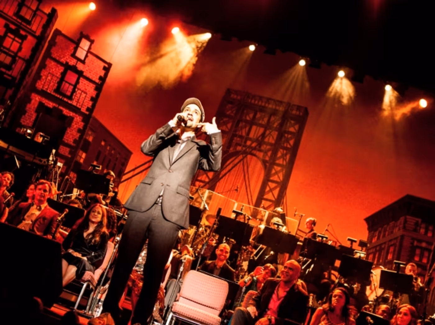 Photo Flash: Inside the IN THE HEIGHTS Reunion Concert with Lin-Manuel Miranda, Karen Olivo, Mandy Gonzalez & More! Image