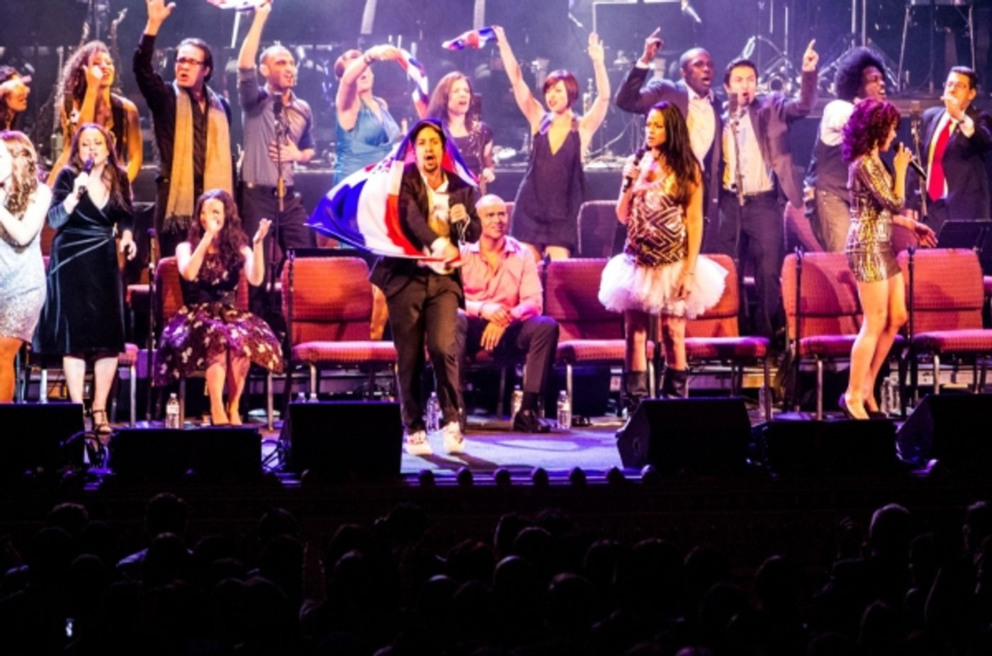 Photo Flash: Inside the IN THE HEIGHTS Reunion Concert with Lin-Manuel Miranda, Karen Olivo, Mandy Gonzalez & More! Image