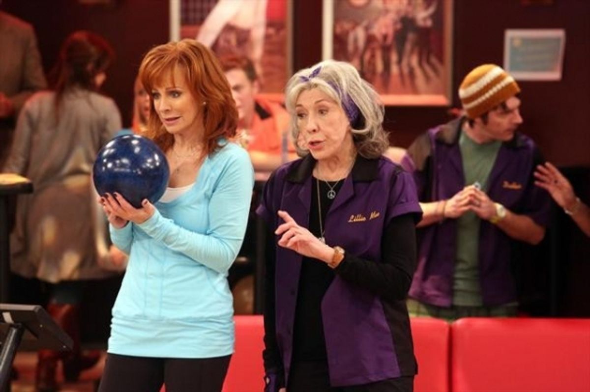 REBA, LILY TOMLIN at 