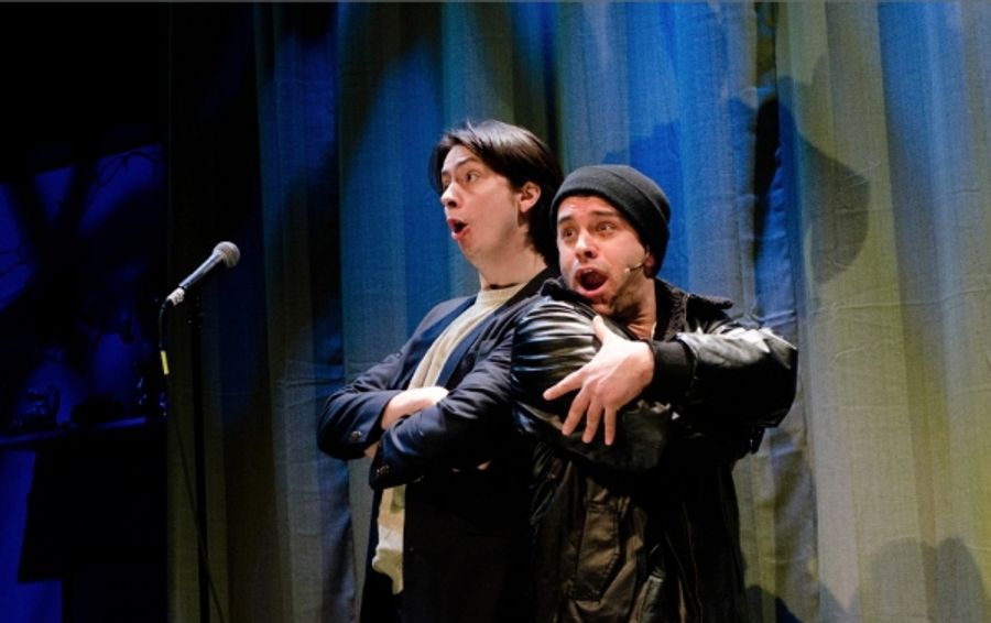 Photo Flash: First Look at Attic Theater's THE MNEMONIST OF DUTCHESS COUNTY Image
