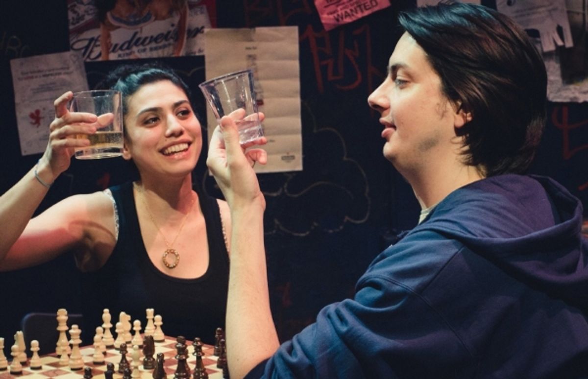 Ava Eisenson and Henry Vick  at 