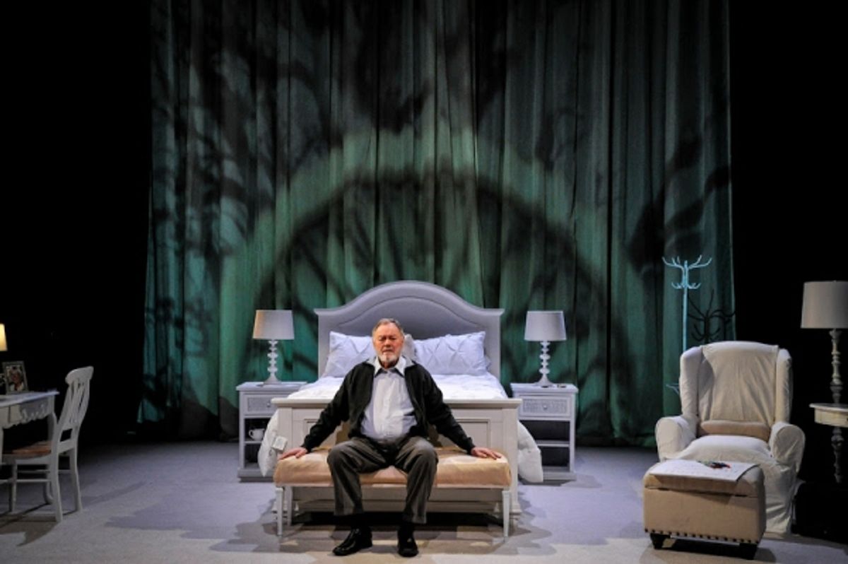 An elderly American businessman (Jack Davidson) retreats to London for a respite in a small hotel in Chelsea, off the King's Road. at 