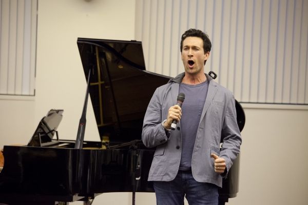 Photos: Cast of Broadway's MAMMA MIA! Teams Up with Sing For Your Seniors — photo 2 of 36