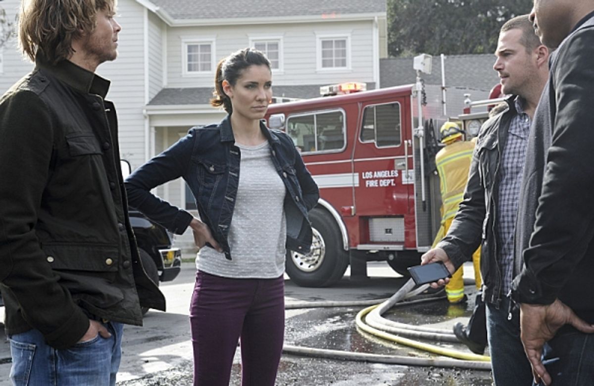 Eric Christian Olsen, Daniela Ruah, Chris O'Donnell, LLCOOL J at 