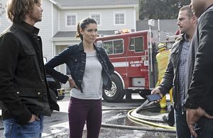 Eric Christian Olsen, Daniela Ruah, Chris O'Donnell, LLCOOL J Photo