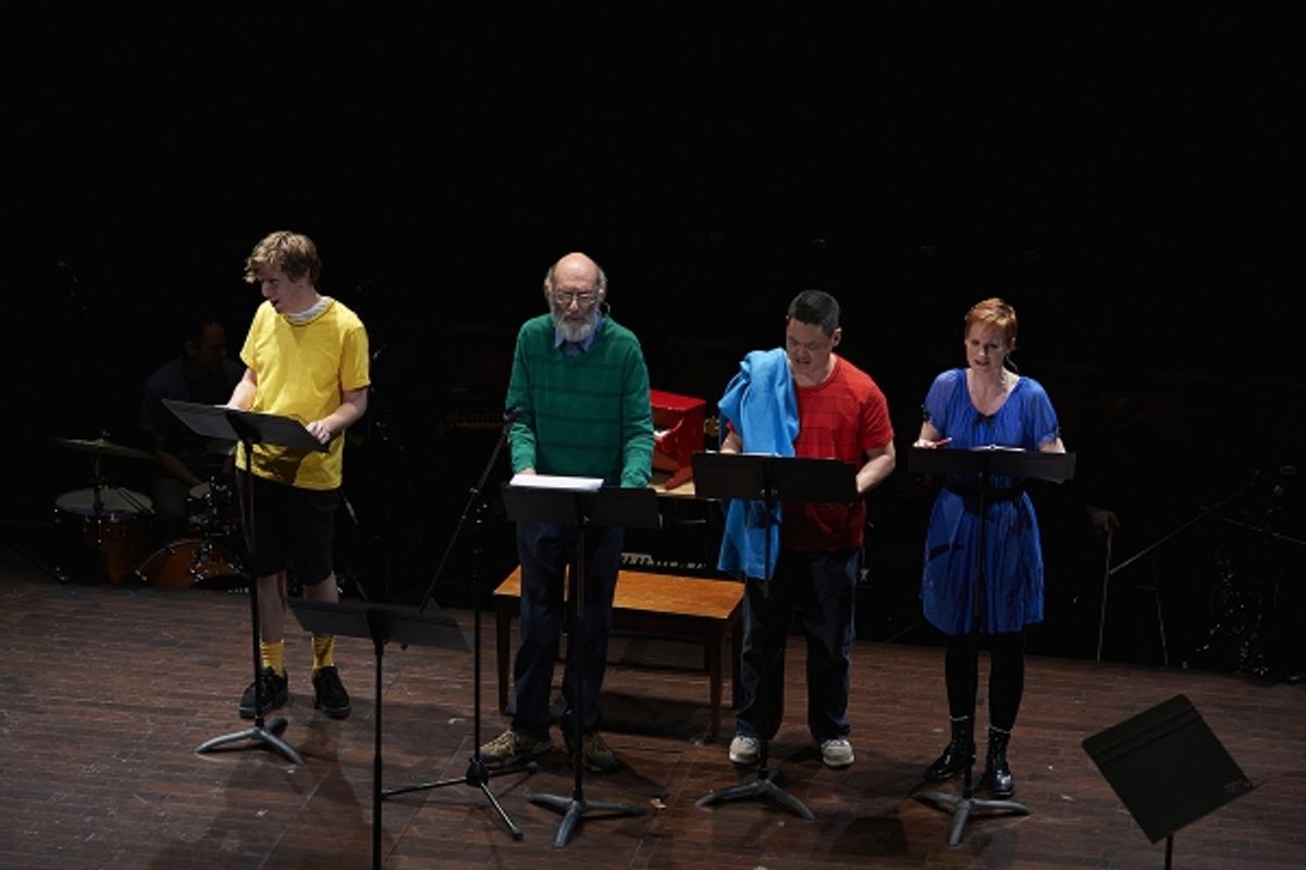 Kelly Nestruck, Robert Cushman, Glenn Sumi and Melody Johnson at 