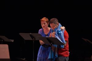 Melody Johnson and Glenn Sumi @ BroadwayWorld Melody Johnson and Glenn Sumi Photo