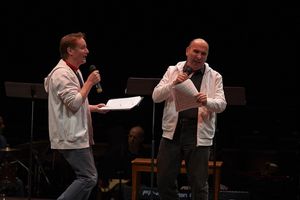 Stephen Patterson and Avery Saltzman @ BroadwayWorld Stephen Patterson and Avery Saltzman Photo