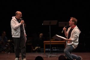 Avery Saltzman and Stephen Patterson @ BroadwayWorld Avery Saltzman and Stephen Patterson Photo