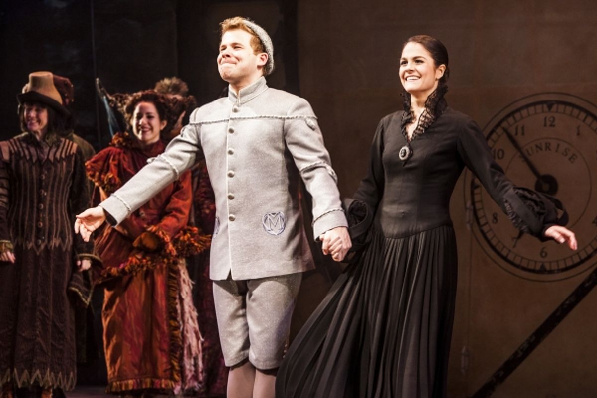 F. Michael Haynie and Catherine Charlebois at 