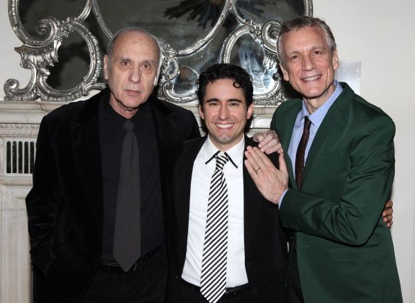 Marshall Brickman & Rick Elice with John Lloyd Young  Photo