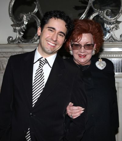 John Lloyd Young & manager Dona Miller  Photo