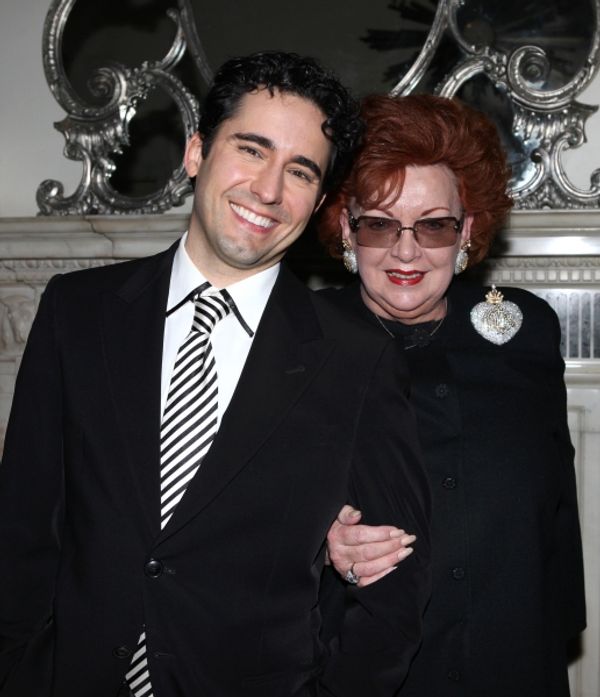 John Lloyd Young & manager Dona Miller  Photo