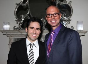 Richard Ridge with John Lloyd Young @ BroadwayWorld Richard Ridge with John Lloyd Young Photo