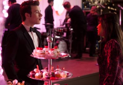 Chris Colfer, Jenna Ushkowitz Photo