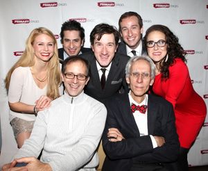 (Top row L-R) Liv Rooth, Matthew Saldivar, Carson Elrod, Eric Clem and Jenn Harris (bottom row L-R) John Rando and David Ives @ BroadwayWorld (Top row L-R) Liv Rooth, Matthew Saldivar, Carson Elrod, Eric Clem and Jenn Harris (b Photo
