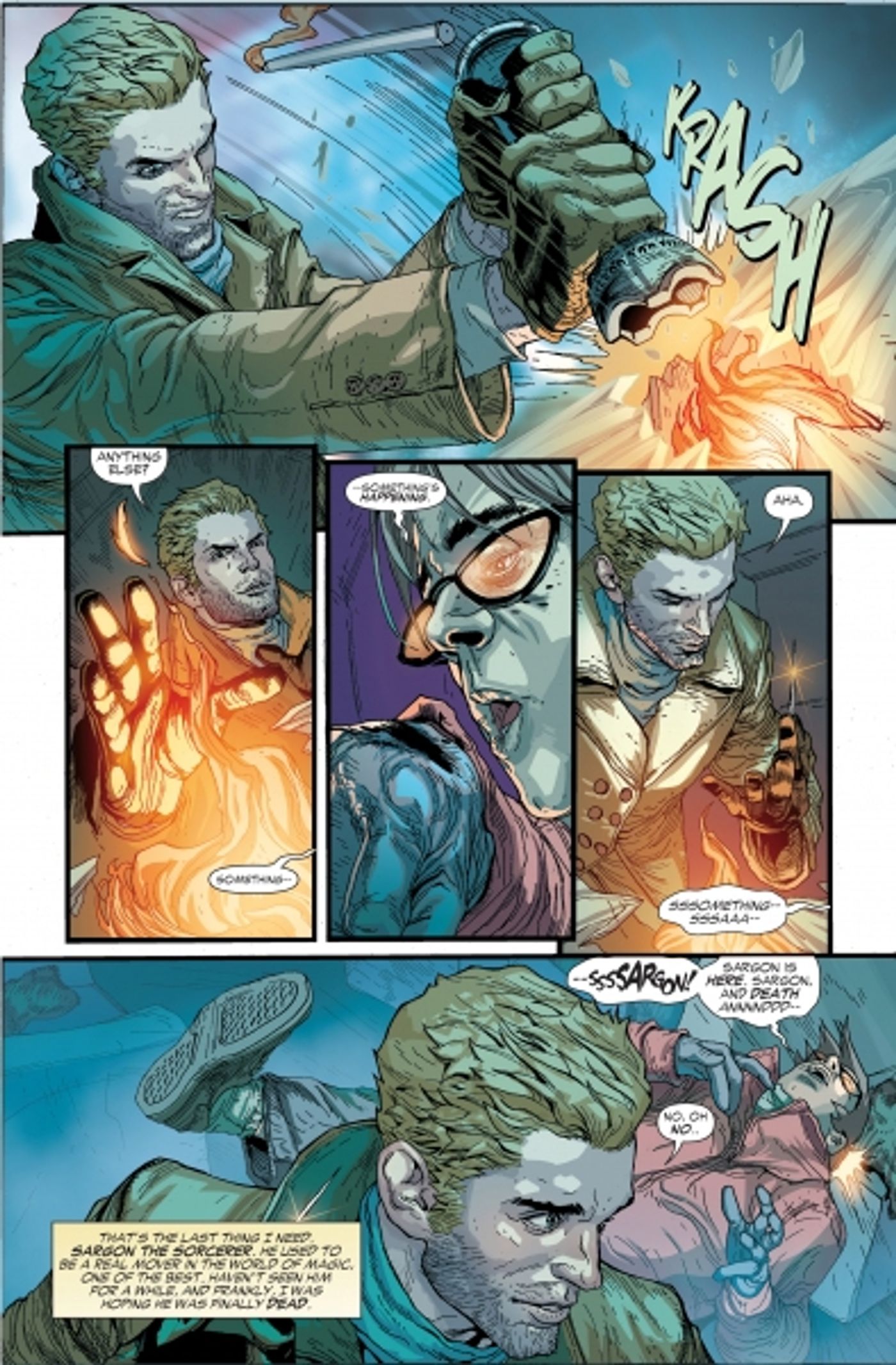 Photo Flash: First Look at DC Comics' CONSTANTINE #1  Image