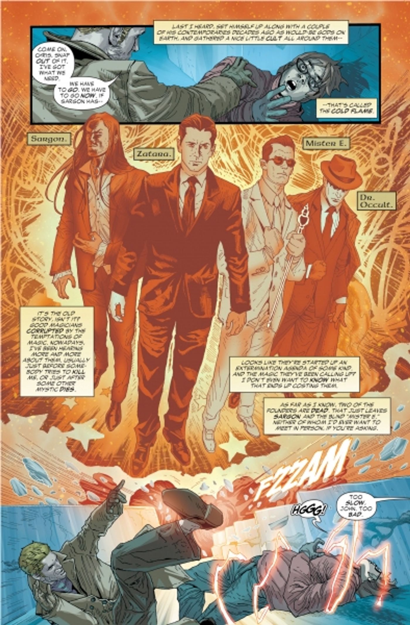 Photo Flash: First Look at DC Comics' CONSTANTINE #1  Image