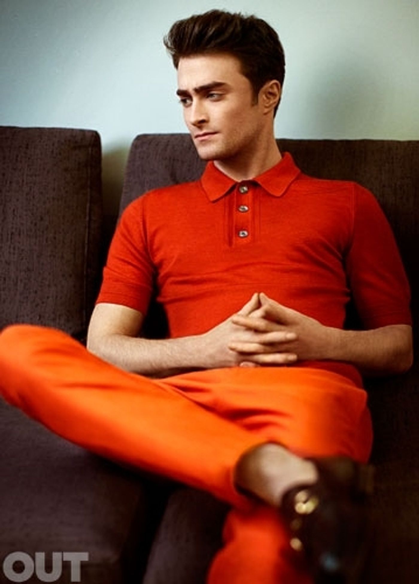 Photo Flash: Daniel Radcliffe Featured in OUT Magazine  Image
