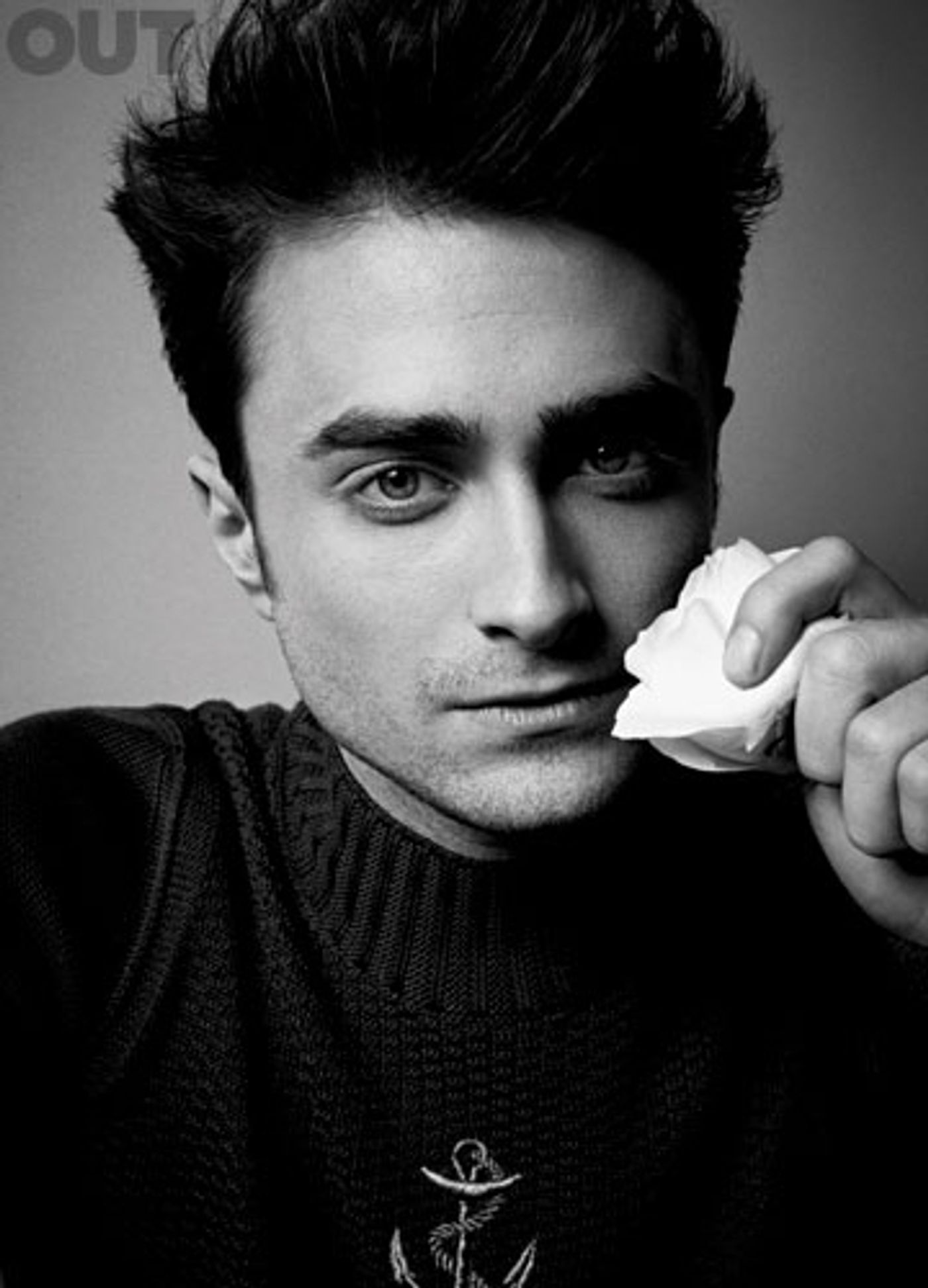 Photo Flash: Daniel Radcliffe Featured in OUT Magazine  Image