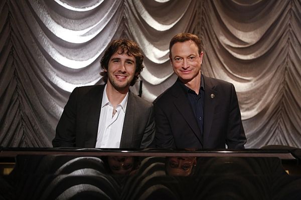 Josh Groban, Gary Sinise Photo