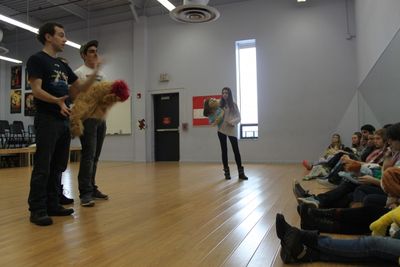 Rob McClure and High Tech High SchoolÃ¢â‚¬â„¢s Musical Theatre Department  Photo