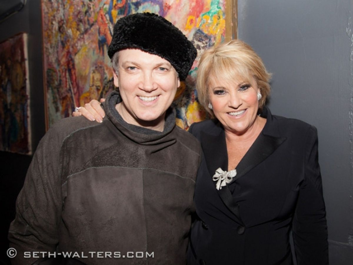 Charles Busch and Lorna Luft at 