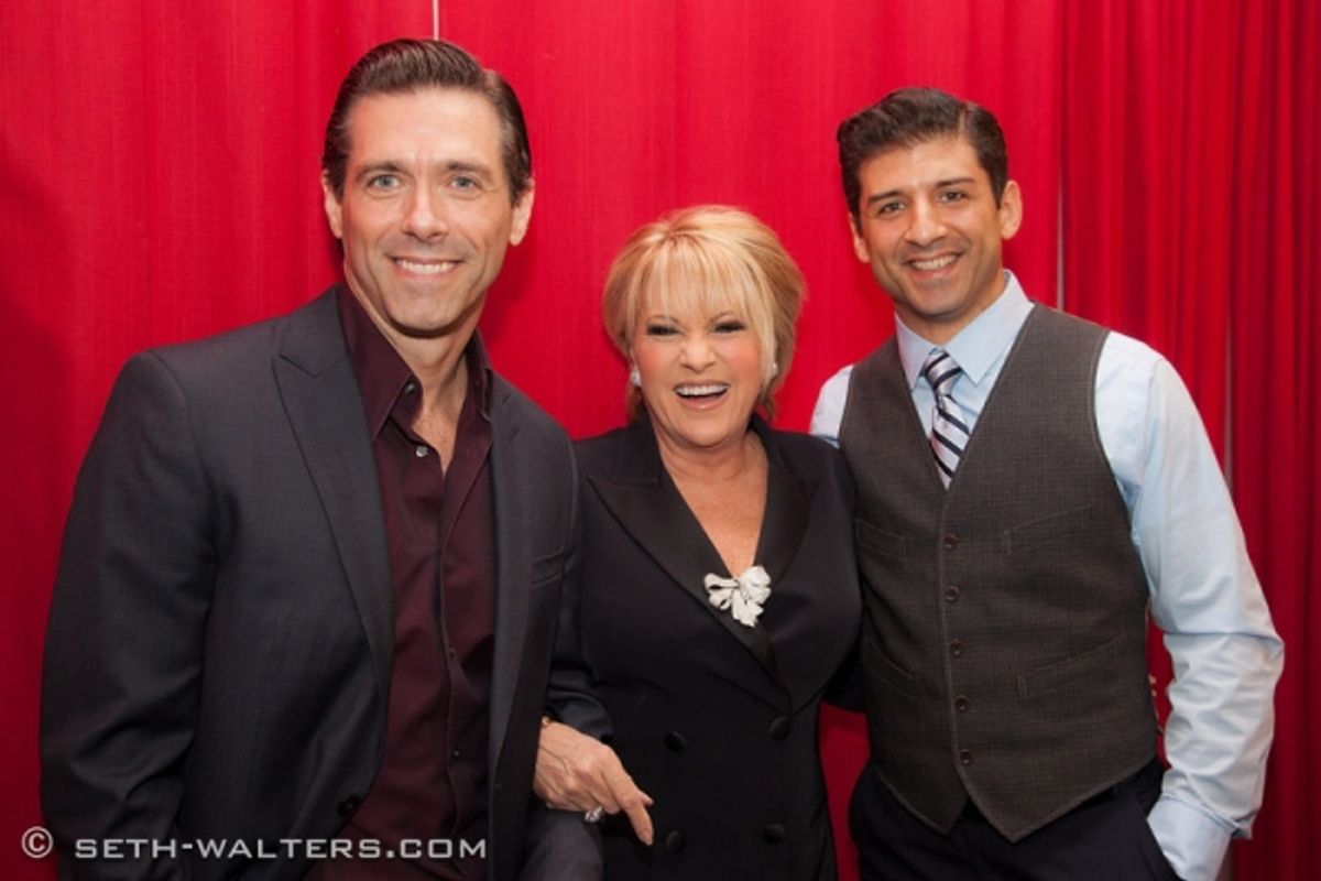David Elder, Lorna Luft and Tony Yazbeck at 