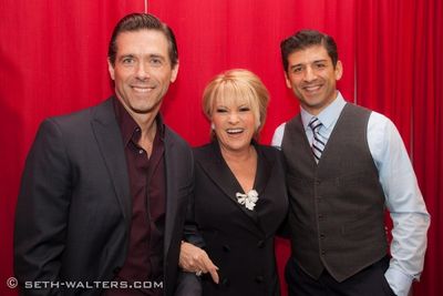 David Elder, Lorna Luft and Tony Yazbeck Photo