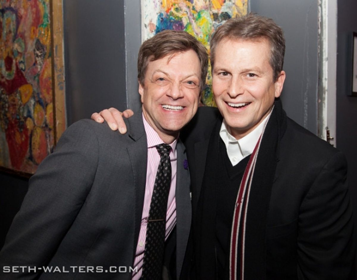 Jim Caruso and Marc Hulett at 