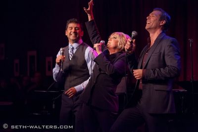 Tony Yazbeck, Lorna Luft and David Elder Photo