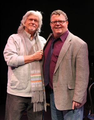 Martin Charnin and James Morgan @ BroadwayWorld Martin Charnin and James Morgan Photo