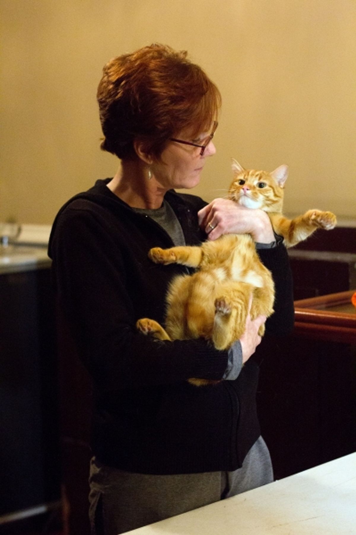 Ginger and Cindy the trainer at 