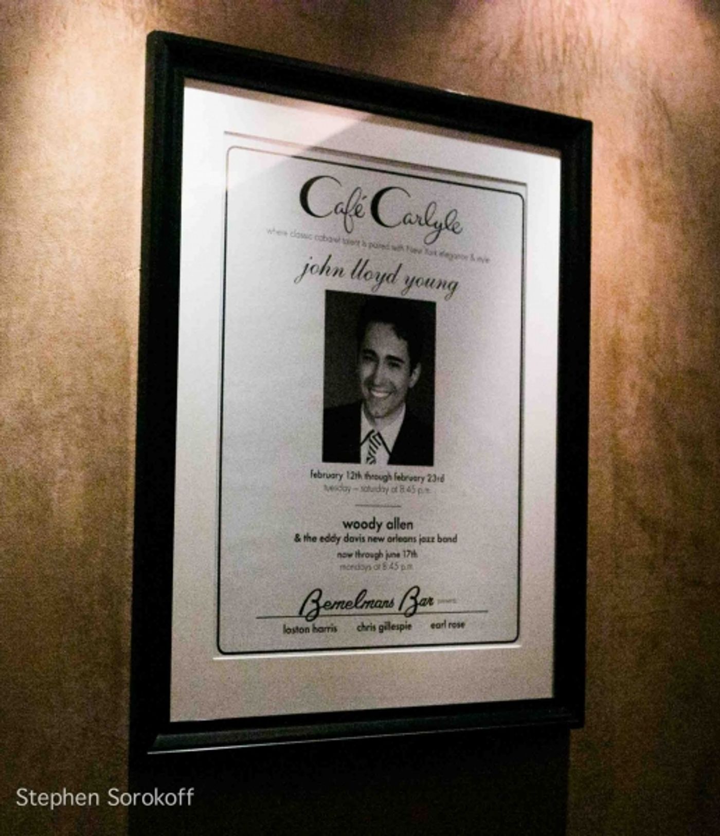 Photo Coverage: John Lloyd Young Plays  Cafe Carlyle!  Image