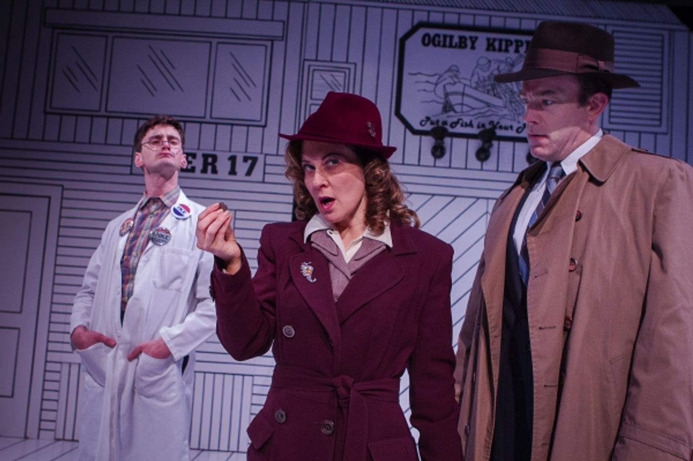Photo Flash: First Look at Val Landrum, Vana O'Brien and More in RED HERRING  Image