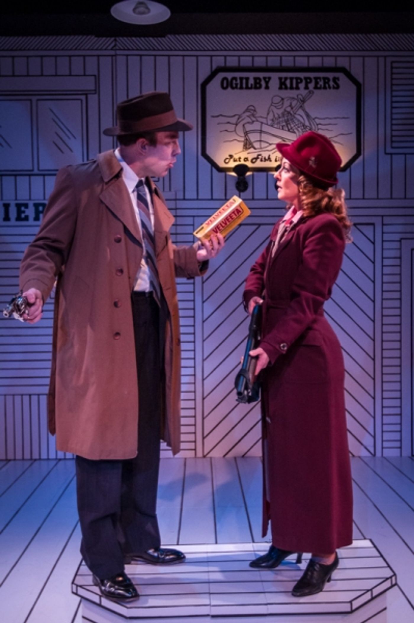 Photo Flash: First Look at Val Landrum, Vana O'Brien and More in RED HERRING  Image