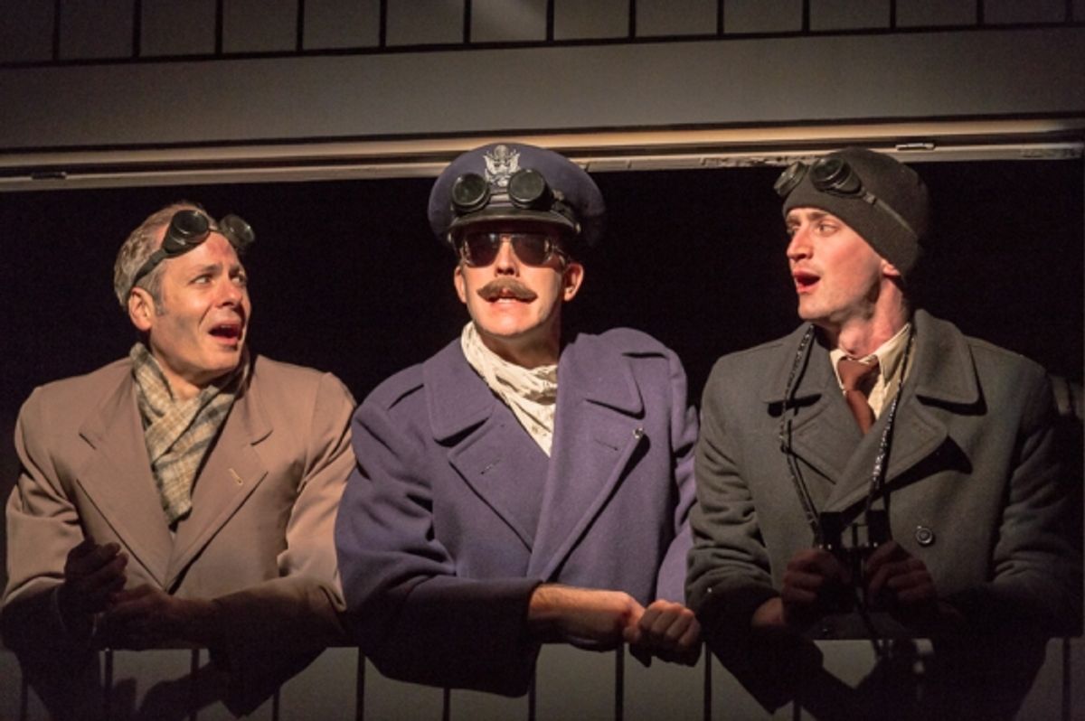 Michael Mendelson, Leif Norby, Joshua Weinstein at 