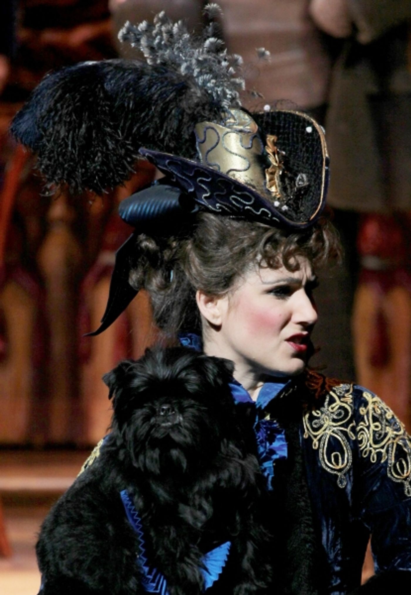 Photo Coverage: Westminster Dog Show Winner Banana Joe Makes Broadway Debut in THE MYSTERY OF EDWIN DROOD!  Image