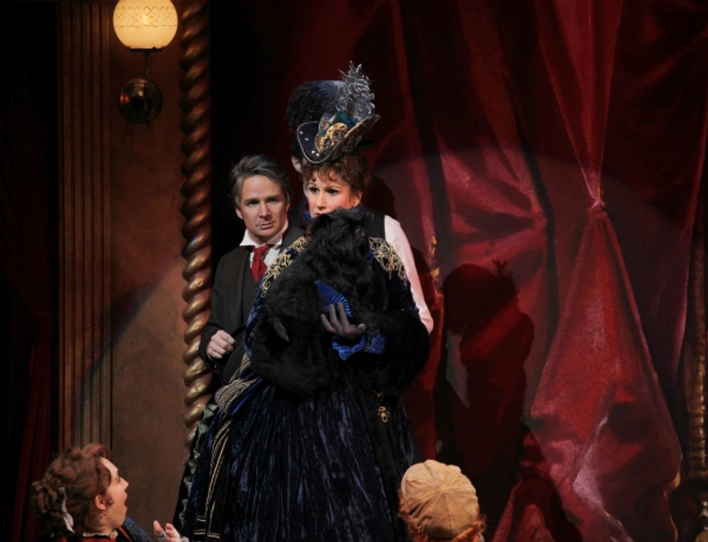 Photo Coverage: Westminster Dog Show Winner Banana Joe Makes Broadway Debut in THE MYSTERY OF EDWIN DROOD!  Image