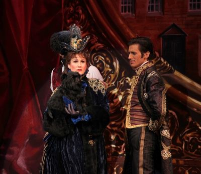 Stephanie J. Block, Andrew Samonsky & Banana Joe Photo