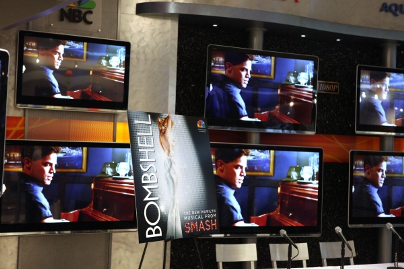 Photo Coverage: Megan Hilty, Marc Shaiman & Scott Wittman Sign 'Bombshell' Albums  Image