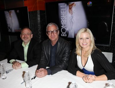 Marc Shaiman, Scott Wittman & Megan Hilty Photo