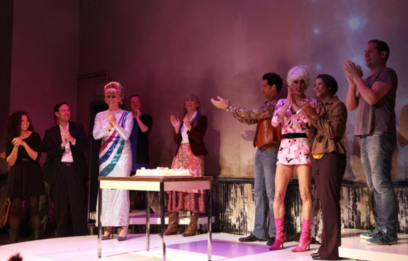 Photo Coverage: FOREVER DUSTY Celebrates 100th Performance with Sing-Along!  Image