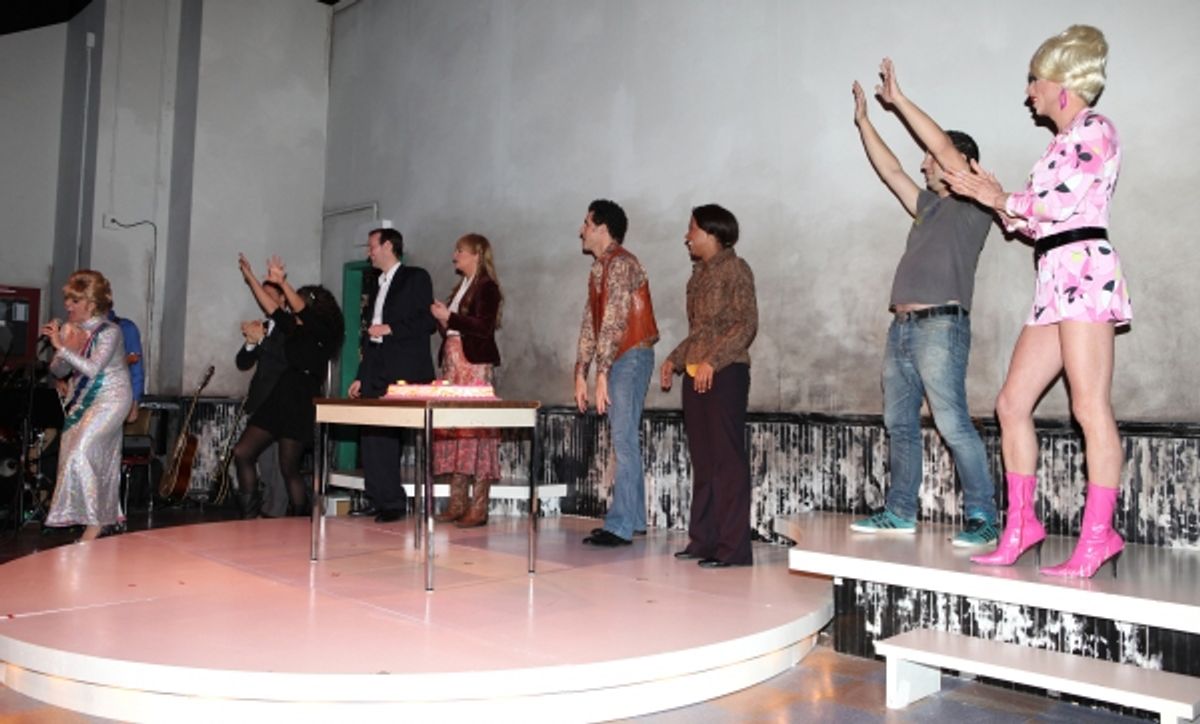 Kirsten Holly Smith and cast with guests Seth Herzog & Sherry Vine  at 