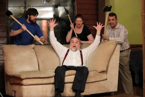 l. to r. - Taylor Biltoft, Chris Eldredge, Jackie Pender-Lovell, Julio Alonzo Photo