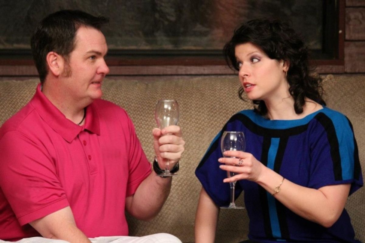 l. to r. - Jason Tull, Amanda Baird at 