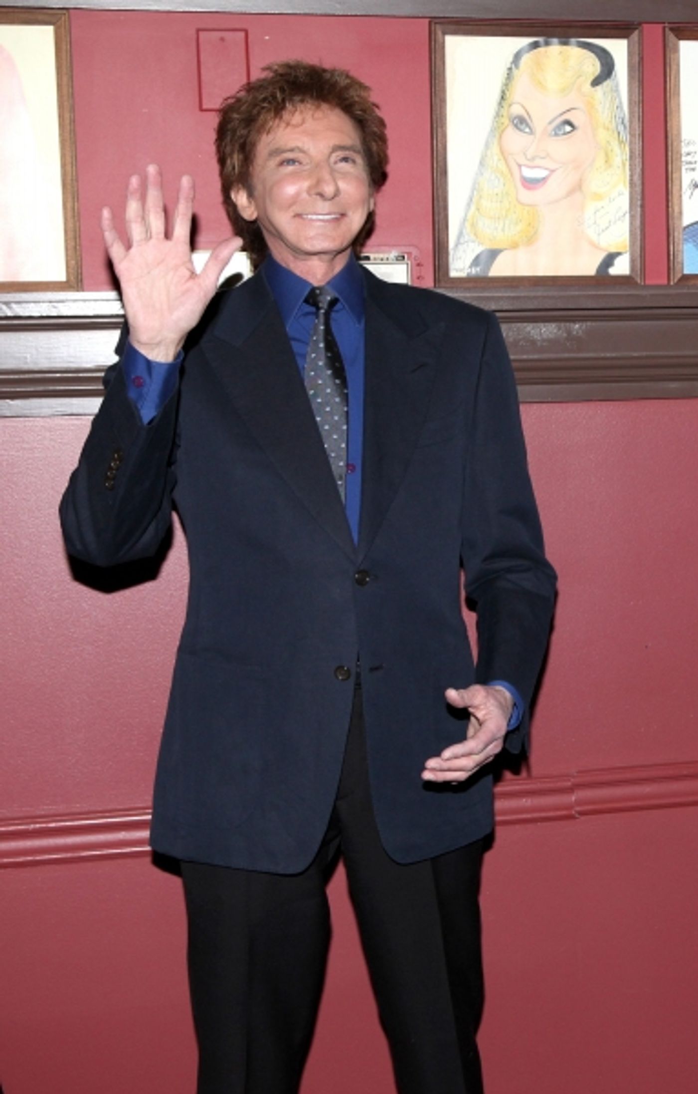 Photo Coverage: Barry Manilow Gets Sardi's Caricature!  Image