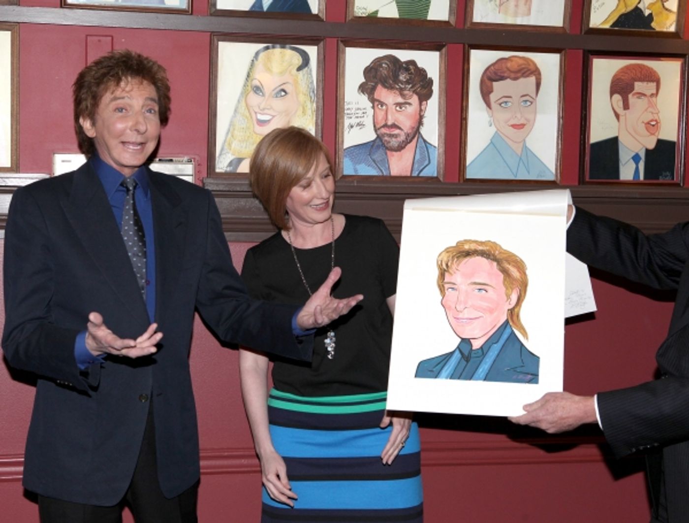 Photo Coverage: Barry Manilow Gets Sardi's Caricature! Photo Coverage: Barry Manilow Gets Sardi's Caricature! Image
